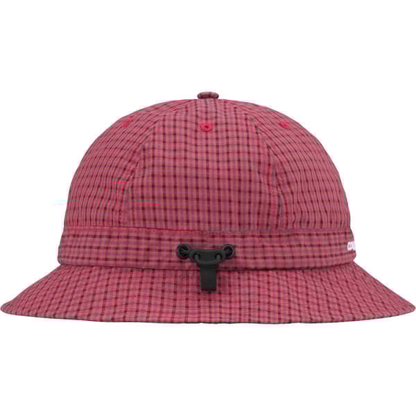 Supreme Cordura Plaid Bell Hat - Red (front)