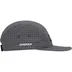Supreme Cordura Plaid Camp Cap - Black (front)