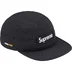 Supreme Cordura Ripstop Camp Cap - Black (front)