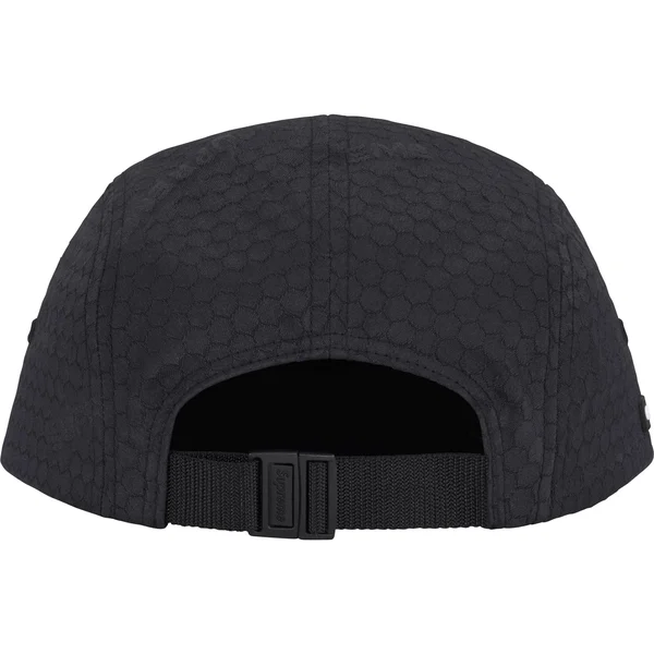 Supreme Cordura Ripstop Camp Cap - Black (front)