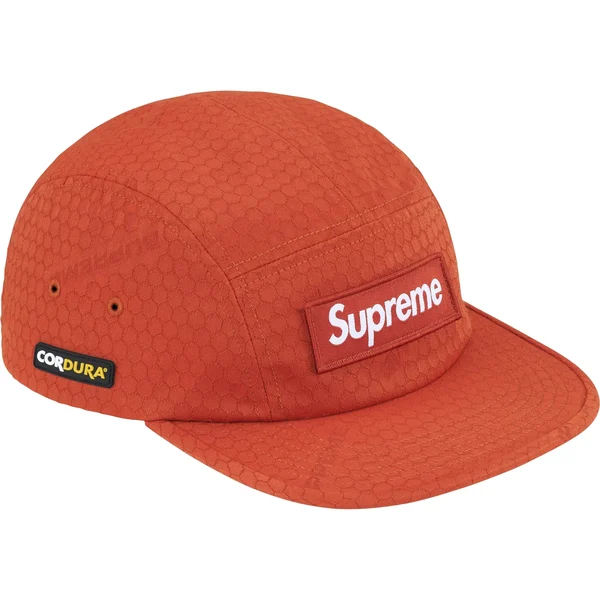 Supreme Cordura Ripstop Camp Cap - Burnt Orange (front)