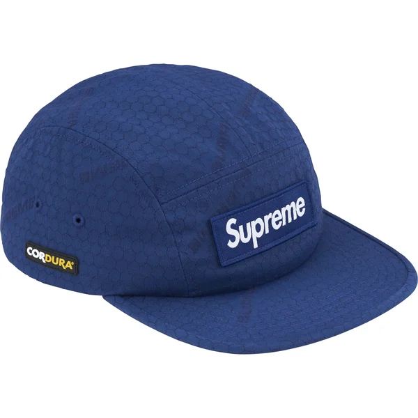 Supreme Cordura Ripstop Camp Cap - Navy (front)