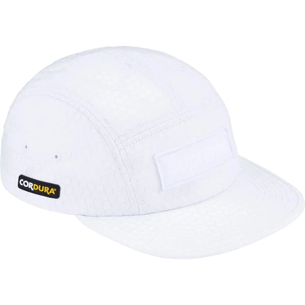 Supreme Cordura Ripstop Camp Cap - White (front)