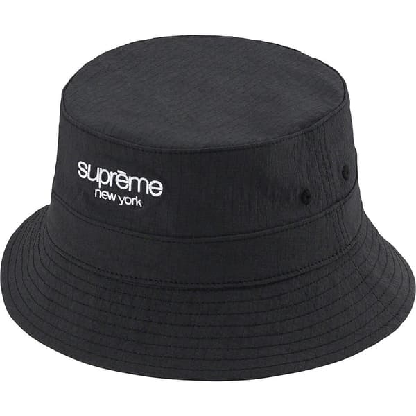 Supreme Cordura Ripstop Crusher - Black (front)