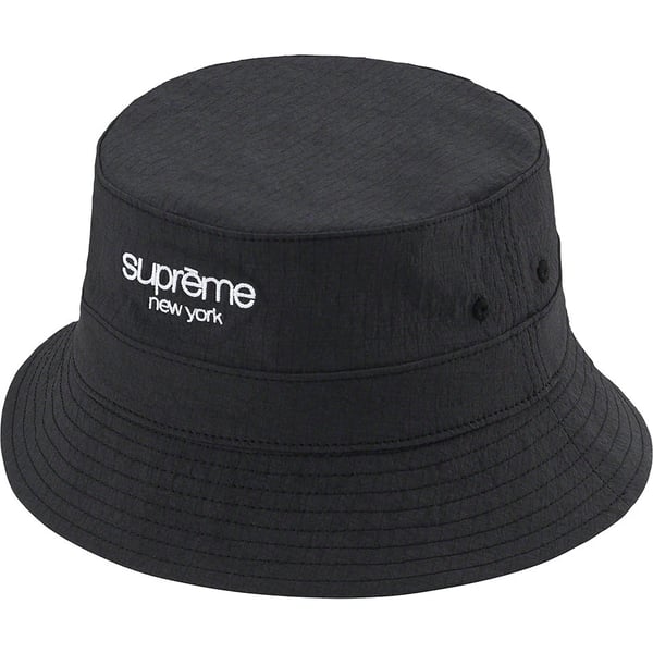 Supreme Cordura Ripstop Crusher - Black (front)