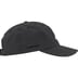 Supreme Cordura Ripstop S Logo 6-Panel - Black (front)