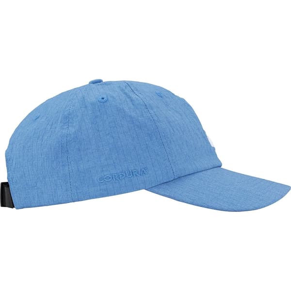 Supreme Cordura Ripstop S Logo 6-Panel - Royal (front)