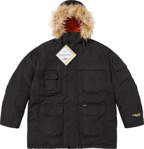 Supreme Cordura Snorkel Coat - Black (front)