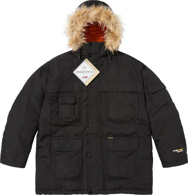 Supreme Cordura Snorkel Coat - Black (front)