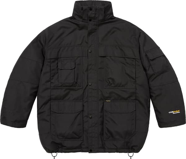 Supreme Cordura Snorkel Coat - Black (front)
