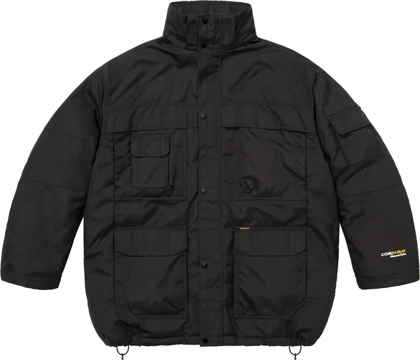Supreme Cordura Snorkel Coat - Black (front)