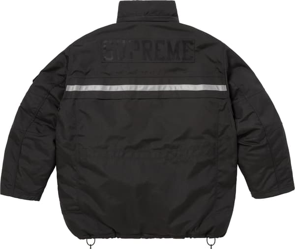 Supreme Cordura Snorkel Coat - Black (front)