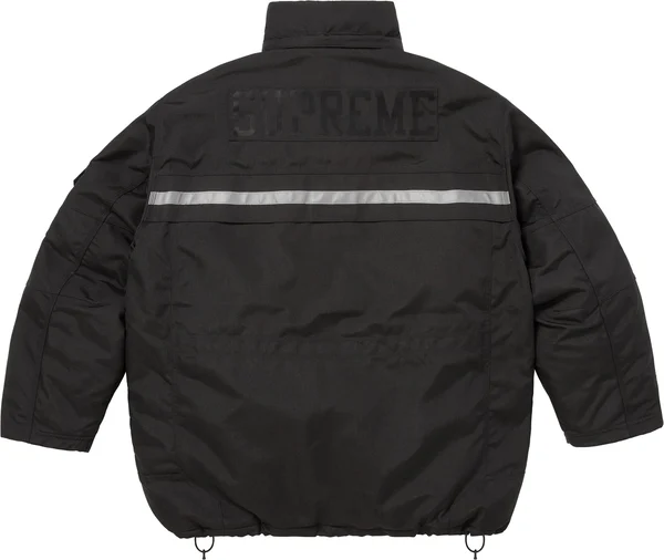 Supreme Cordura Snorkel Coat - Black (front)