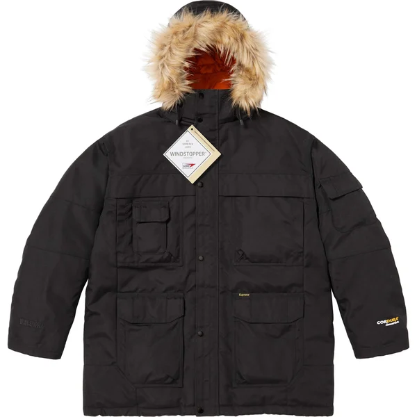 Supreme Cordura Snorkel Coat - Black (front)