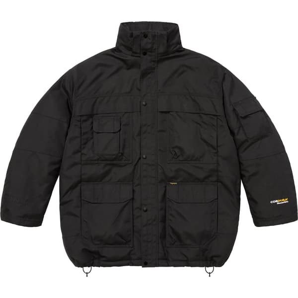 Supreme Cordura Snorkel Coat - Black (front)