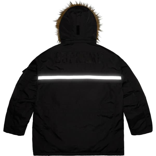Supreme Cordura Snorkel Coat - Black (front)