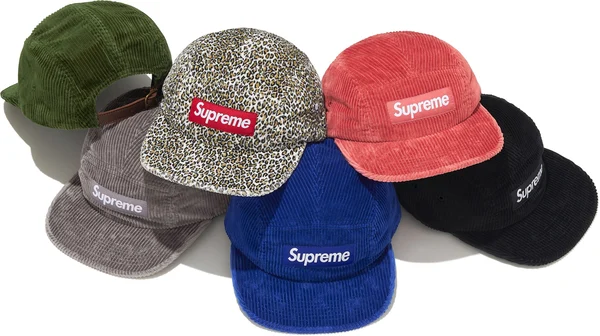 Supreme Corduroy Camp Cap - Product Image