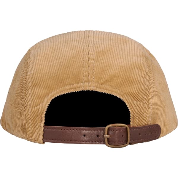 Supreme Corduroy Camp Cap - Beige (front)