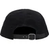 Supreme Corduroy Camp Cap - Black (front)