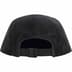 Supreme Corduroy Camp Cap - Black (front)