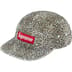 Supreme Corduroy Camp Cap - Leopard (front)