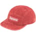 Supreme Corduroy Camp Cap - Light Red (front)