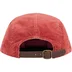 Supreme Corduroy Camp Cap - Light Red (front)