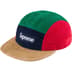 Supreme Corduroy Camp Cap - Multicolor (front)
