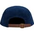 Supreme Corduroy Camp Cap - Navy (front)