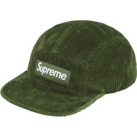 Supreme Corduroy Camp Cap Olive