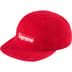 Supreme Corduroy Camp Cap - Red (front)
