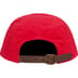 Supreme Corduroy Camp Cap - Red (front)