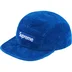 Supreme Corduroy Camp Cap - Royal (front)