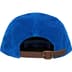 Supreme Corduroy Camp Cap - Royal (front)