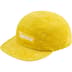 Supreme Corduroy Camp Cap - Yellow (front)