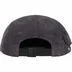 Supreme Corduroy Pocket Camp Cap - Black (front)