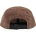Supreme Corduroy Pocket Camp Cap - Brown (front)