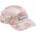 Supreme Corduroy Pocket Camp Cap - Floral (front)