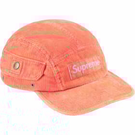 Supreme Corduroy Pocket Camp Cap Peach