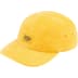 Supreme Corduroy Pocket Camp Cap - Yellow (front)