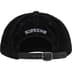 Supreme Corduroy S Logo 6-Panel - Black (front)