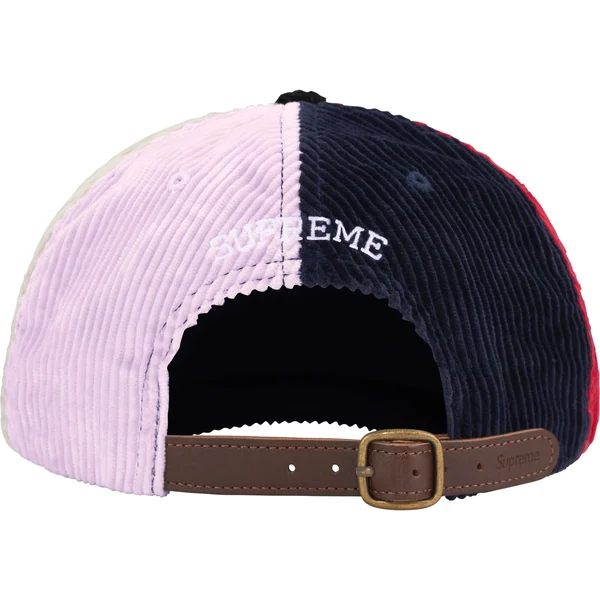 Supreme Corduroy S Logo 6-Panel - Multicolor (front)