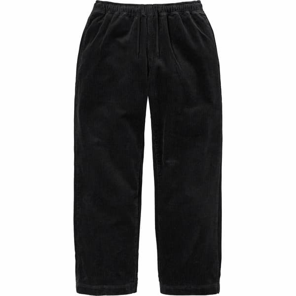Supreme Corduroy Skate Pant - Black (front)