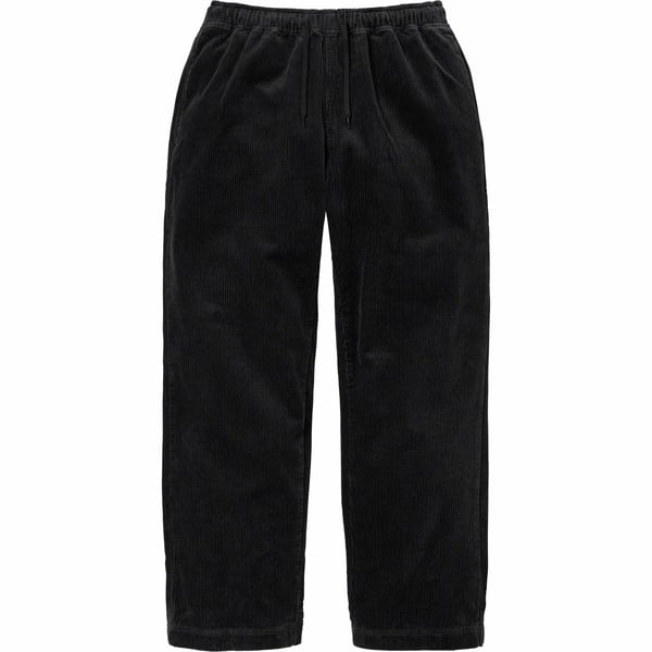 Supreme Corduroy Skate Pant - Black (front)