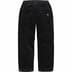Supreme Corduroy Skate Pant - Black (front)