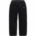 Supreme Corduroy Skate Pant - Black (front)