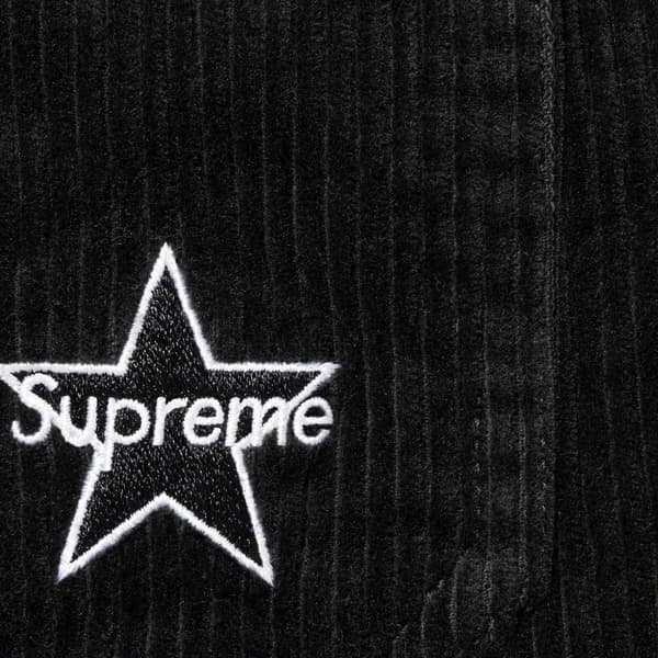 Supreme Corduroy Skate Pant - Black (front)