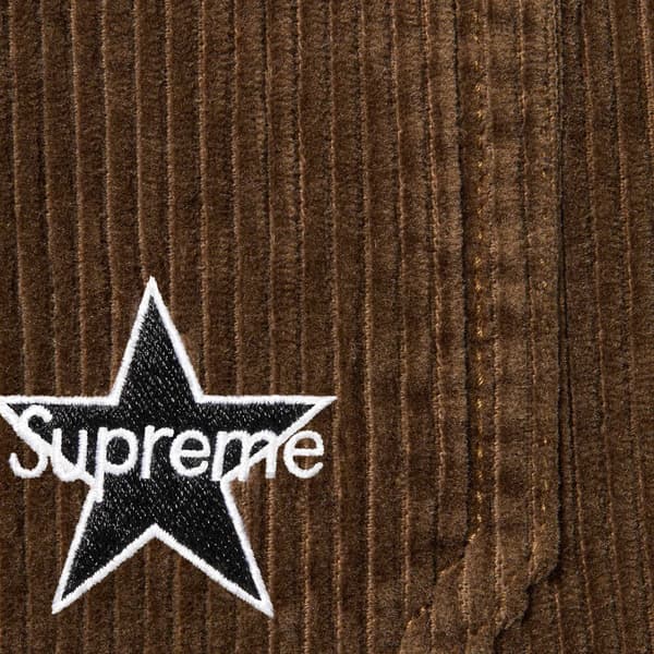 Supreme Corduroy Skate Pant - Brown (front)