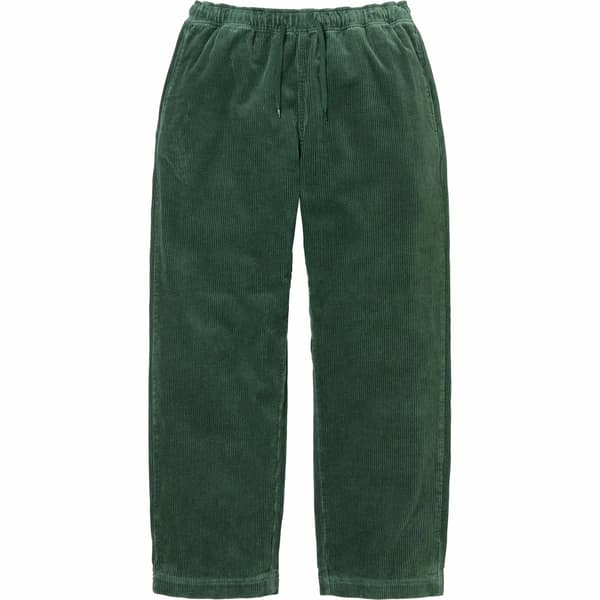 Supreme Corduroy Skate Pant - Green (front)