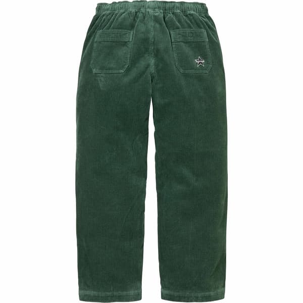 Supreme Corduroy Skate Pant - Green (front)